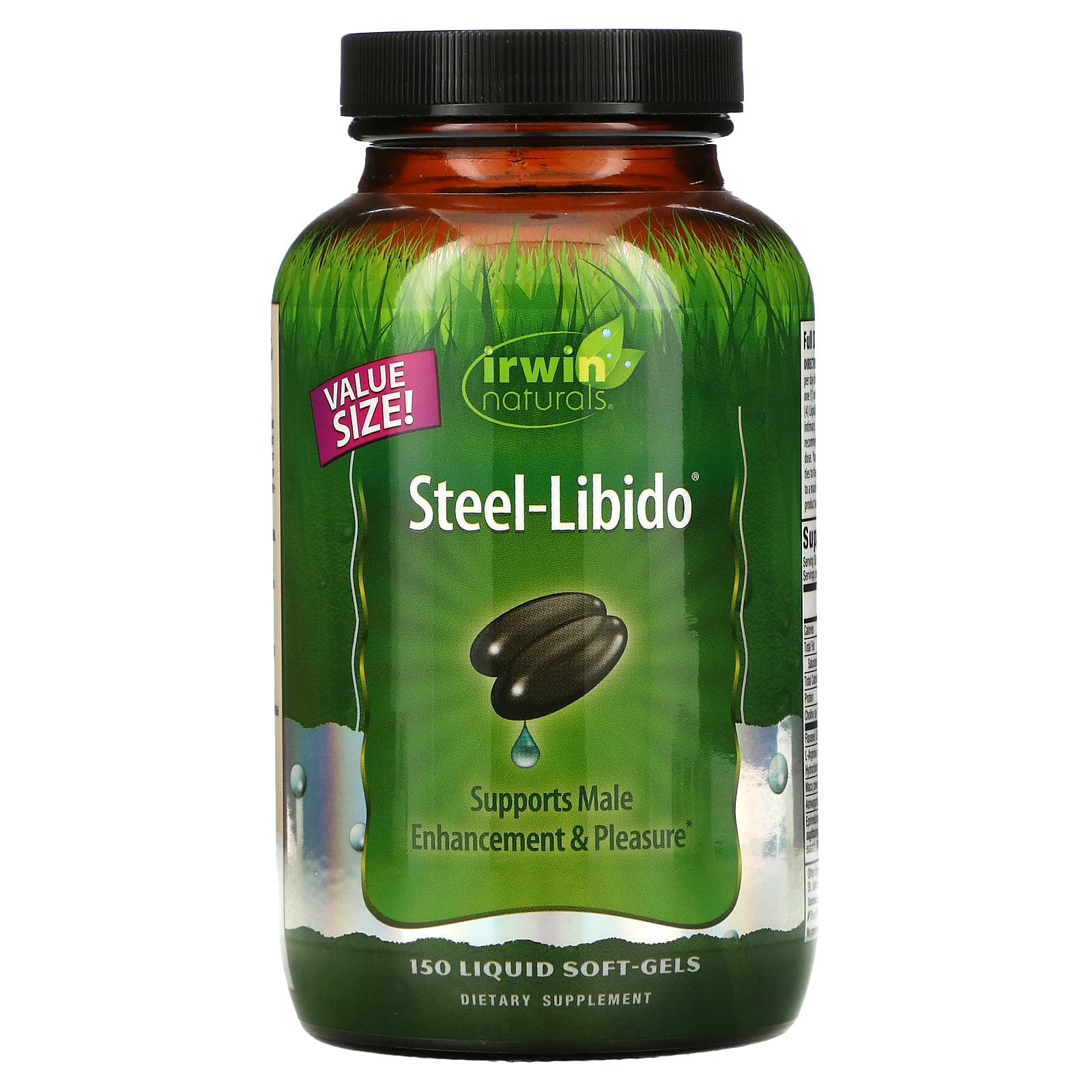 Irwin Naturals De Acero De La Libido Por - 150 Cápsulas